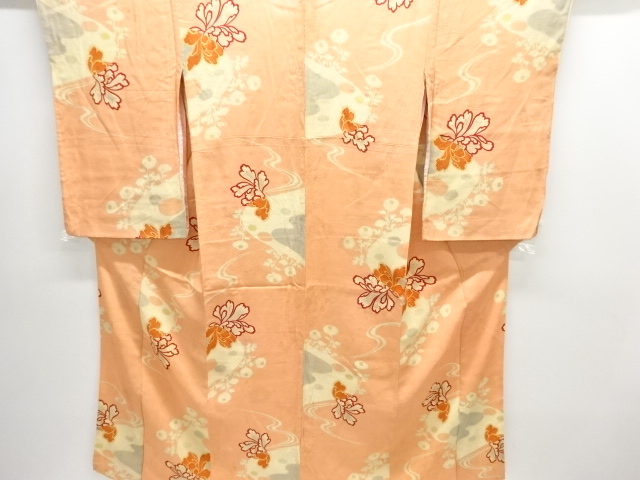 Japanese Kimono / Chirimen Kinsha Silk